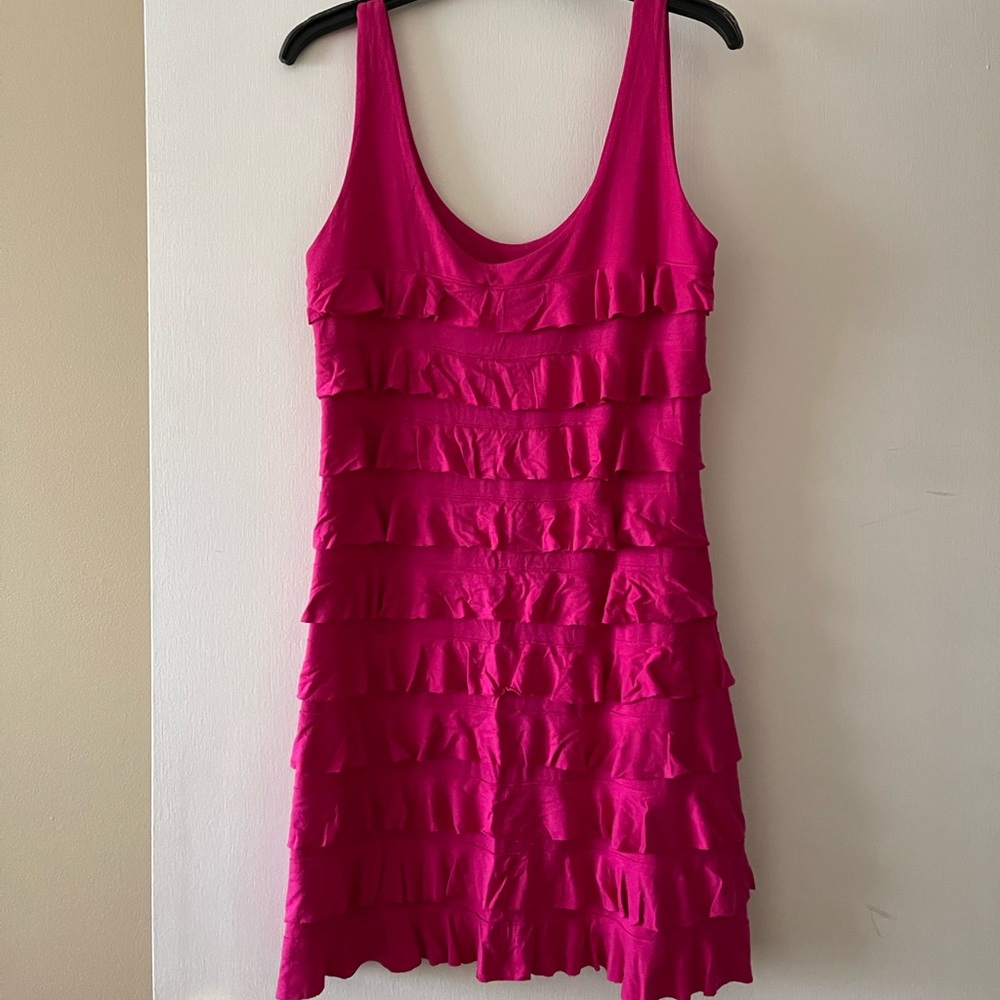 Express ruffle dress